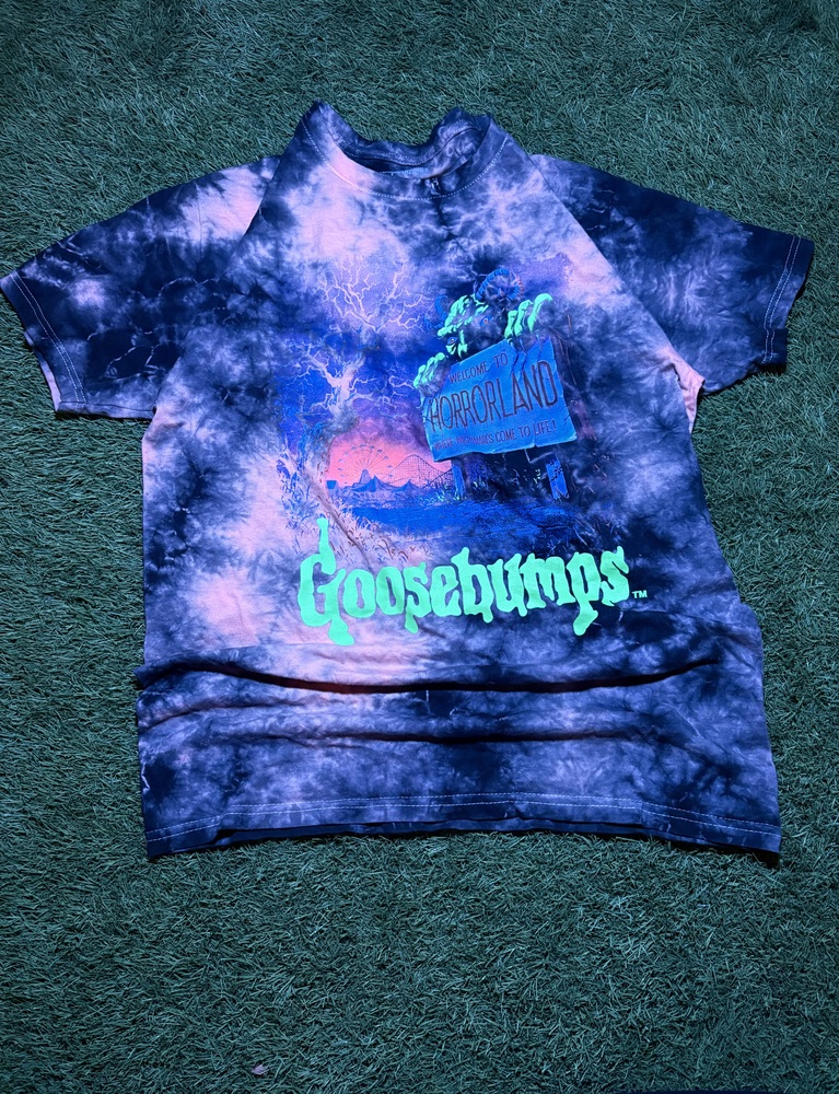 Goosebumps Welcome to Horrorland Tie-Dye T-shirt